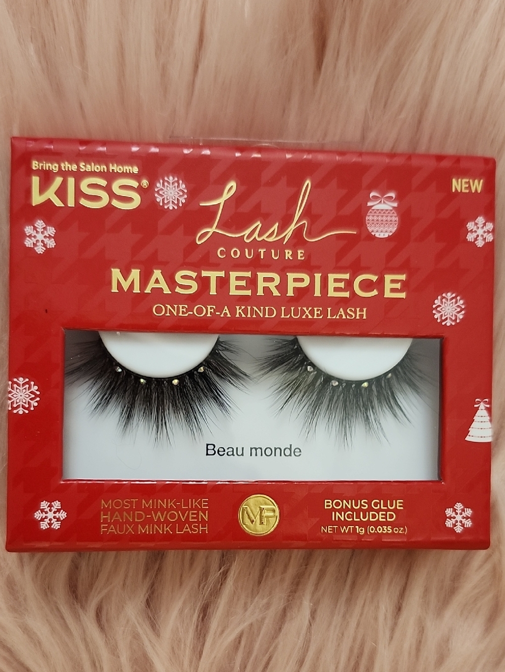 Brand New KISS MASTERPIECE ONE-OF-A-KIND LUXE LASH False Eyelashes